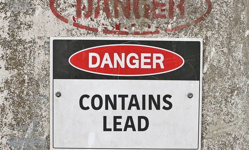 Lead Poisoning Warning