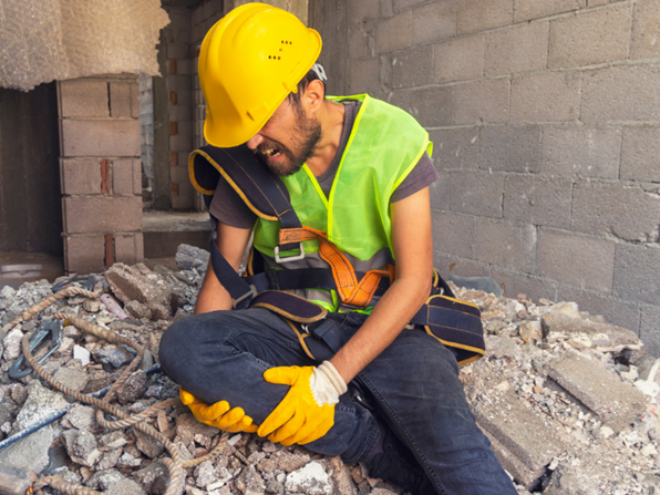 accidente de lesiones laborales
