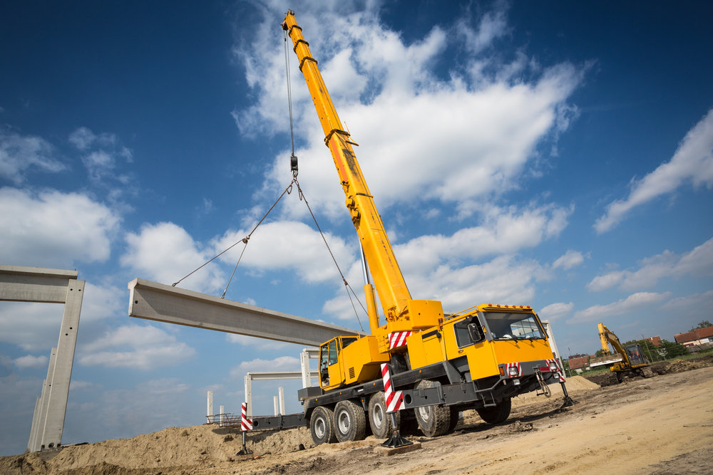 grua-construccion Grúa en la construcción