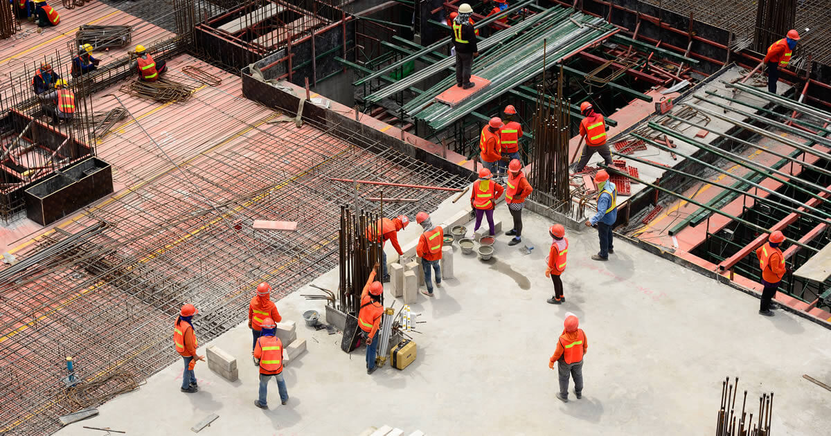 trabajos de construcción