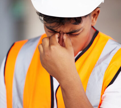 Condiciones peligrosas para los trabajadores de la construcción