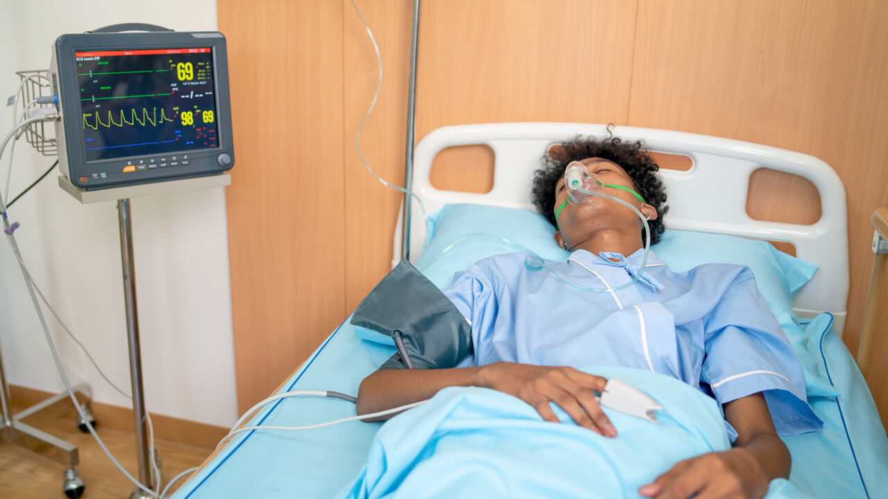 Compensación laboral de paciente hospitalizado