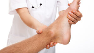 Esguince de tobillo en el trabajo