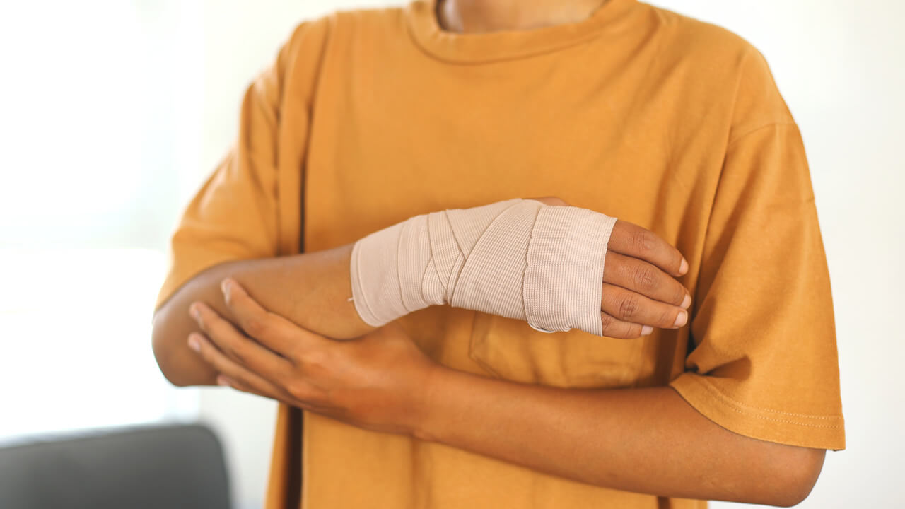 Tendones de la mano inflamados