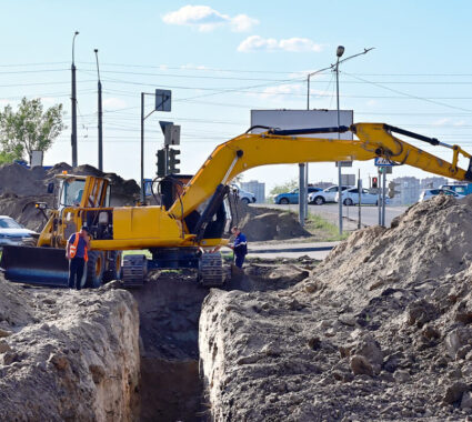 Accidente de trabajador con maquinaria para excavacion de zanjas