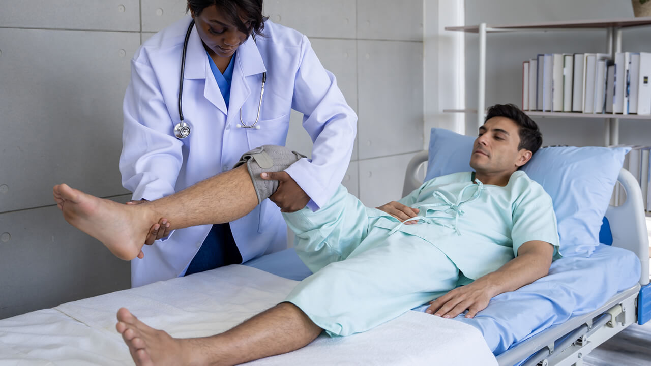 Atención médica por accidentes laborales