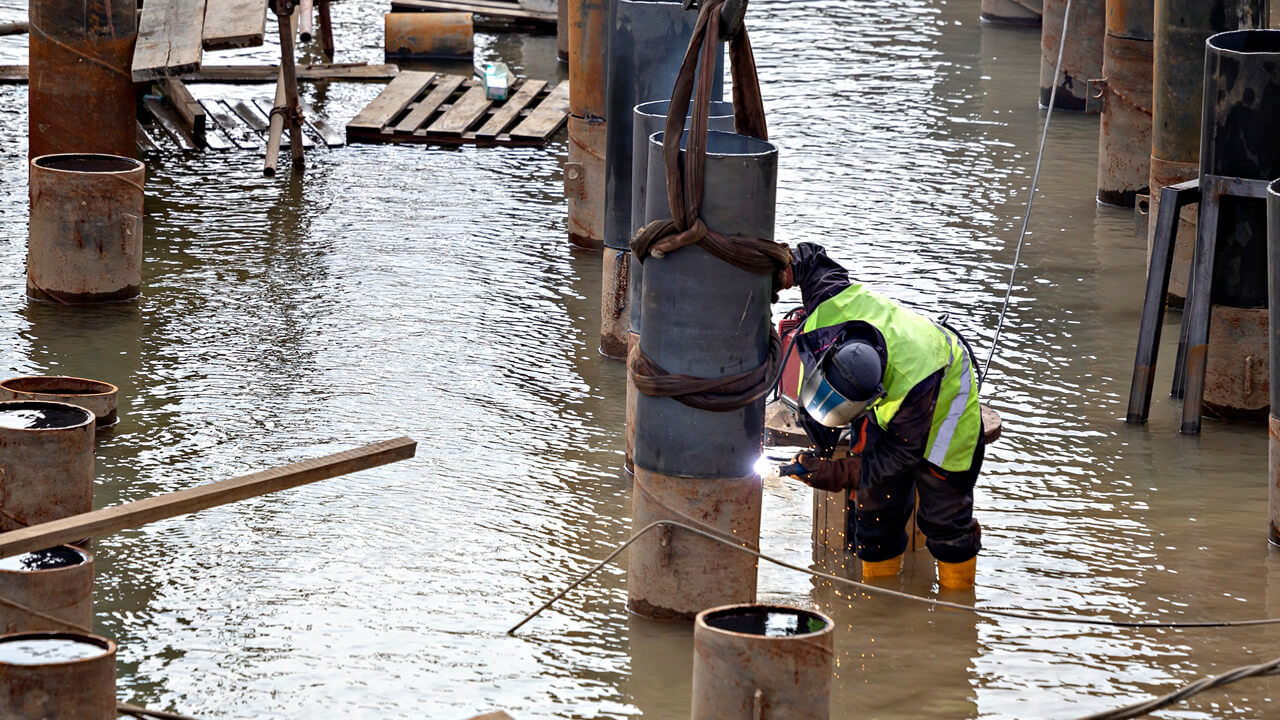 El clima y los accidentes de construcción en Nueva York