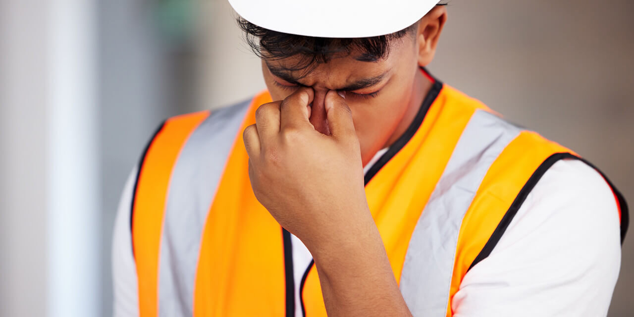 Condiciones peligrosas para los trabajadores de la construcción