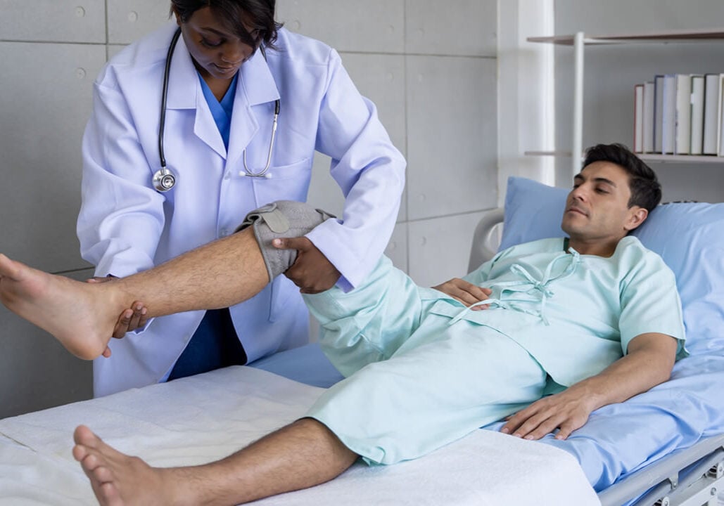 Atención médica por accidentes laborales
