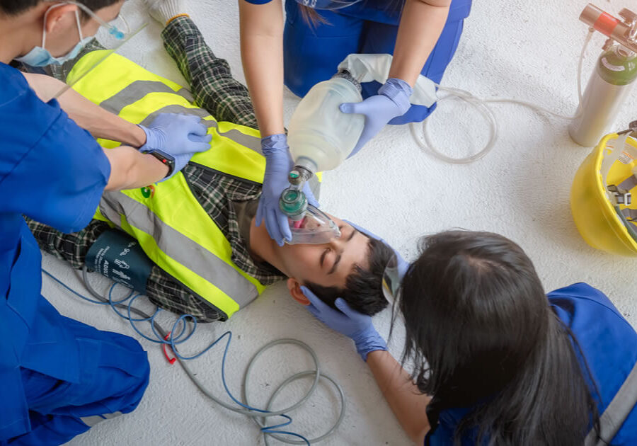 ¿Qué es una lesión laboral en un accidente de construcción?